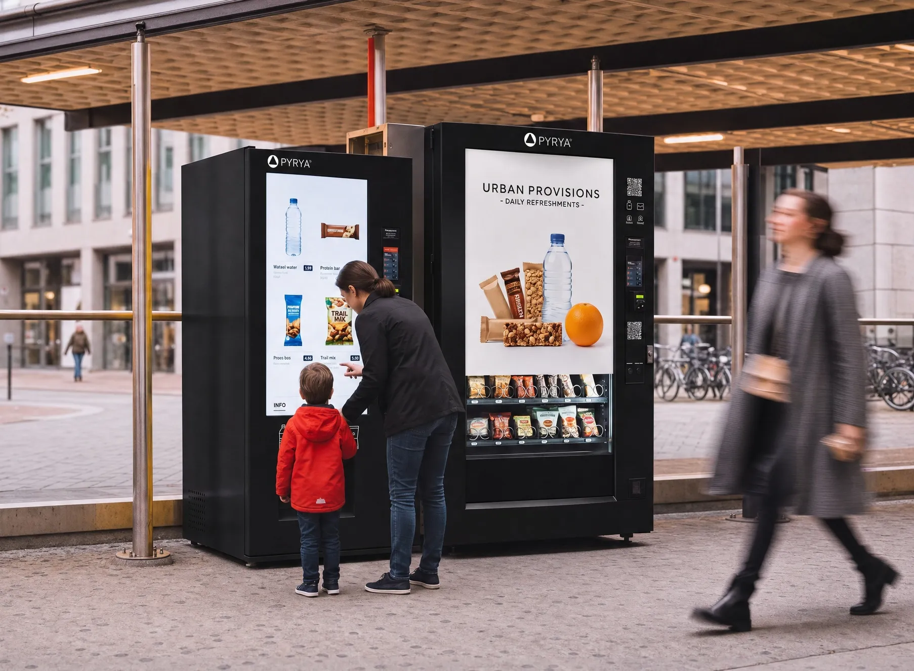 Vending automatizado en la estación